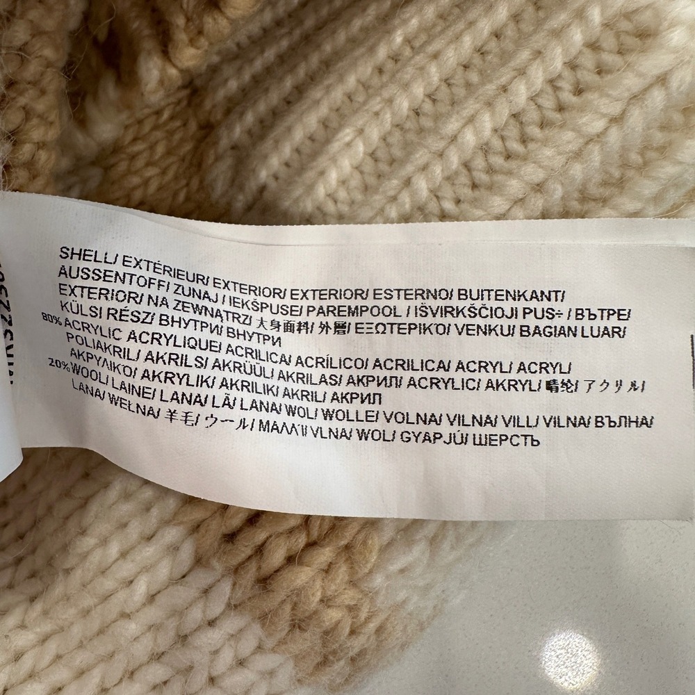 Mén Renn Farren Intarsia Anthropologie Designer Knit Sweater XS Wool Blend Boho - Picture 10 of 10
